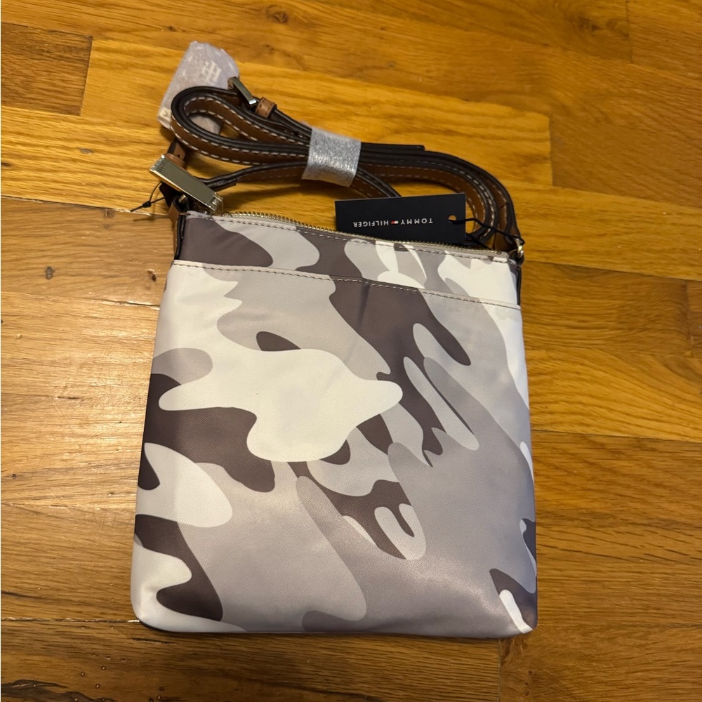 Hilfiger satin Camouflage Crossbody Bag